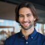 Happy,Young,European,Professional,Business,Man,,Casual,Guy,Looking,At